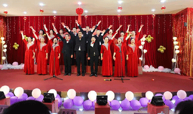 “風(fēng)雨二十五，虹潤新征程”虹潤2020年迎春晚會隆重舉行