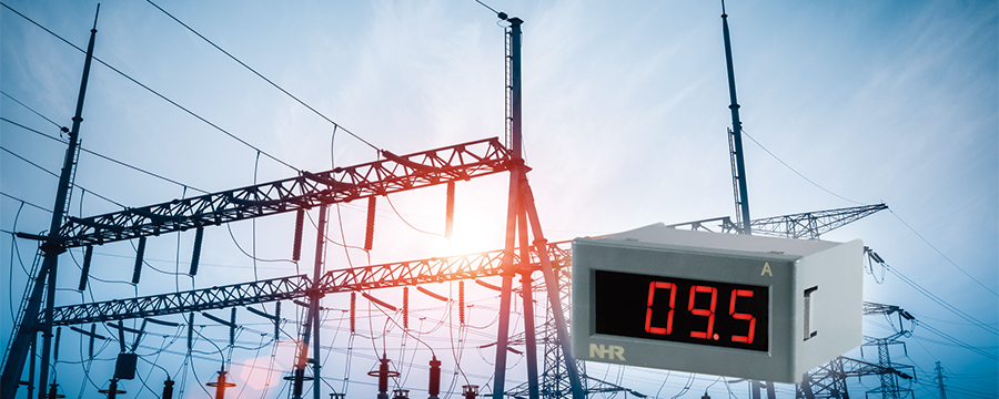 虹潤新品，燃情上市：NHR-D300電壓/電流表，大屏顯示  一目了然